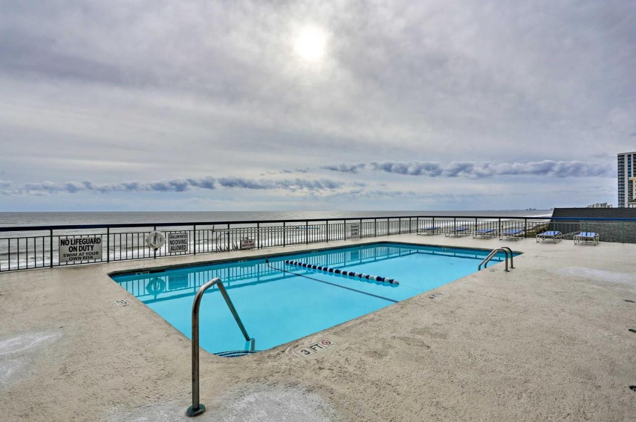 North Myrtle Beach Condo With Oceanfront Pool Access Exterior photo